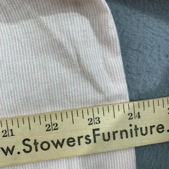 Abercrombie & Fitch Top Button Up Boyfriend Size XL Long Sleeve Pink Soft Cotton - Picture 9 of 16